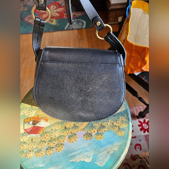 💕👜 TORY BURCH Miller Metal Saddle Bag Small - Picture 4 of 13